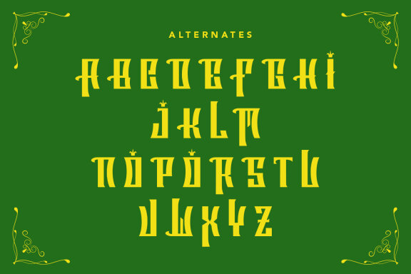 Fiorent Display Typeface Font