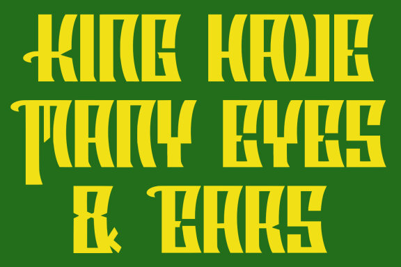 Fiorent Display Typeface Font