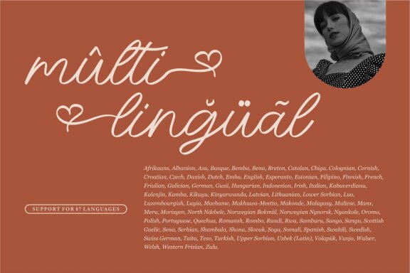 NCL BIQUE KISTY - Love Swash Script