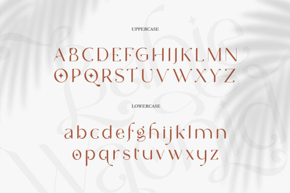 NCL Bahie Waonid - Stylish Typeface
