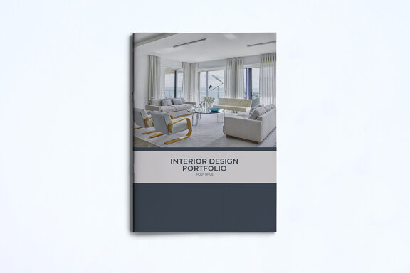 Modern Interior Design Portfolio Template