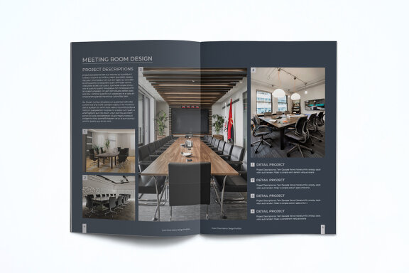 Modern Interior Design Portfolio Template