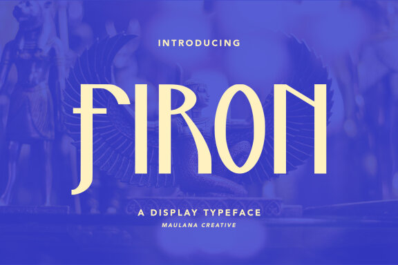 Firon Display Typeface Font