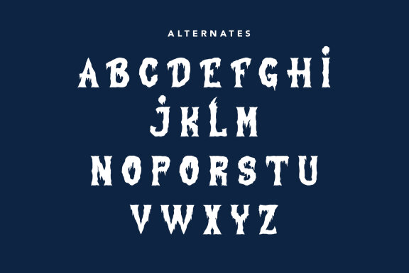 Freezink Dripping FREE Font Halloween