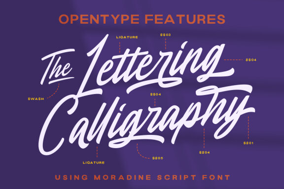 Moradine - Script Font