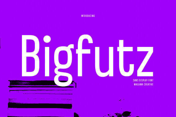 Bigfutz Sans Display Font