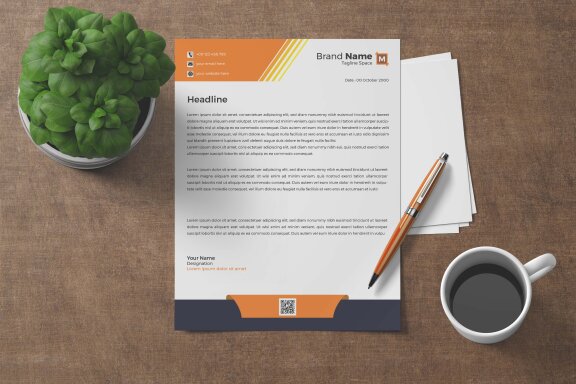 Creative Letterhead Design Template