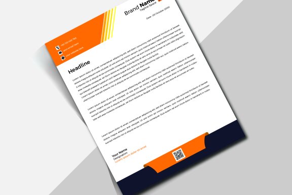 Creative Letterhead Design Template
