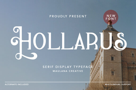 Hollarus Serif Display Typeface