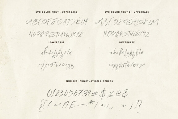 Above Brush & SVG Script