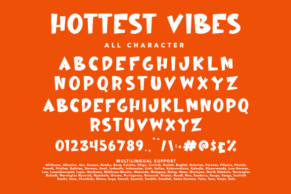 Hottest Vibes Comic FREE Font