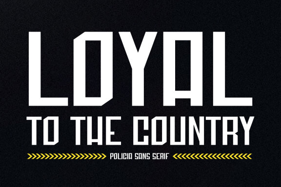 Policia Sans Serif Display Font