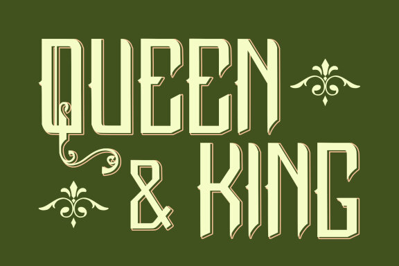 Quelline Blackletter Typeface Font