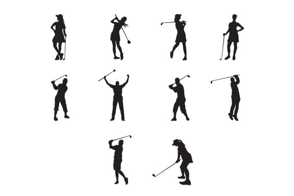 Golf silhouette