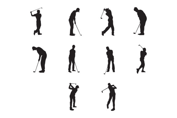 Golf silhouette