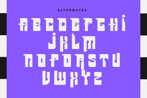 Vatteo Retro Display Font