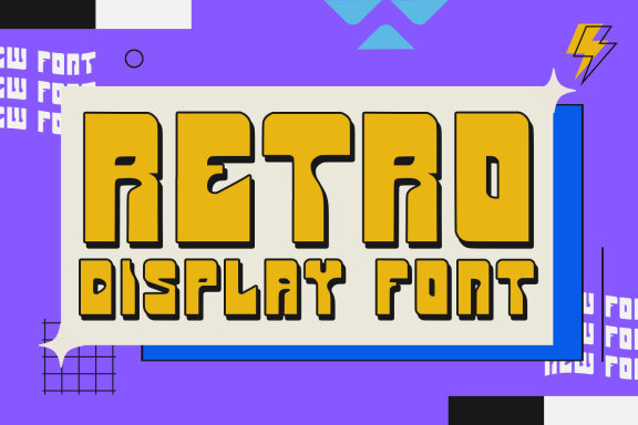 Vatteo Retro Display Font