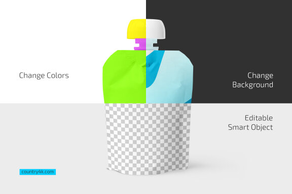 Matte Doy-Pack Mockup Set