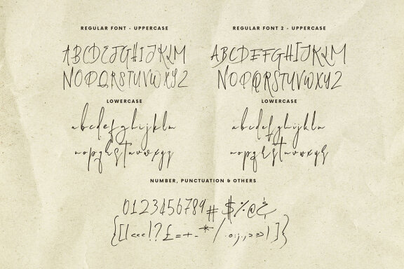 Brooklyn Brush & SVG Script