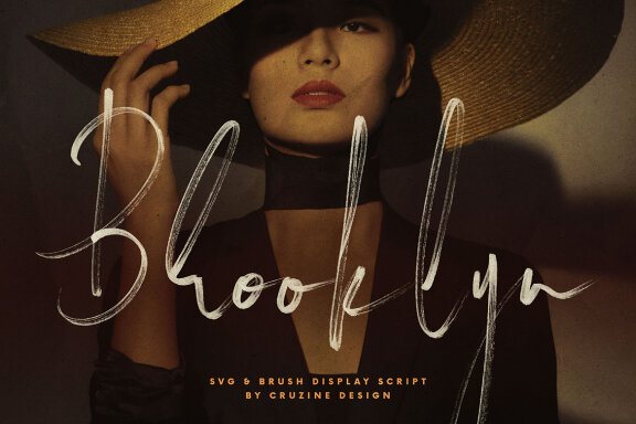 Brooklyn Brush & SVG Script