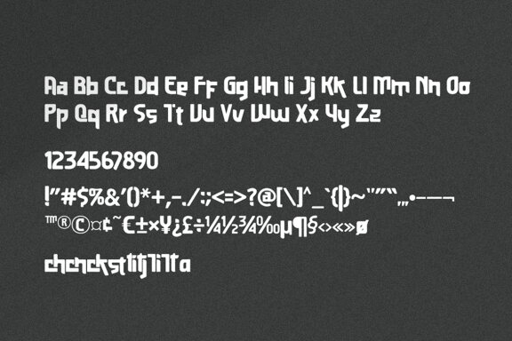 Richest Font