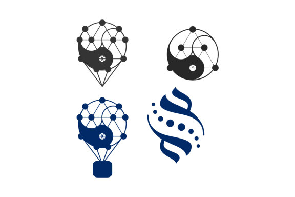Balloon yin yang mosque - Free Logo Shapes