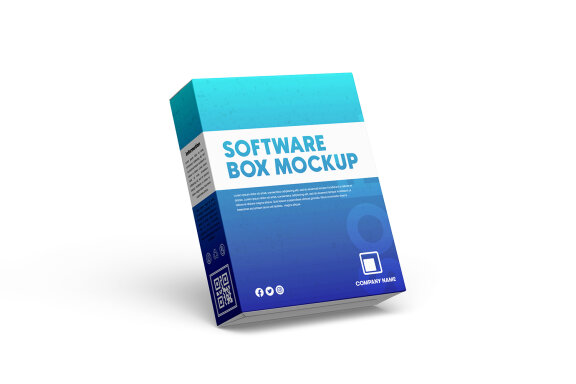 Software Box Mockup
