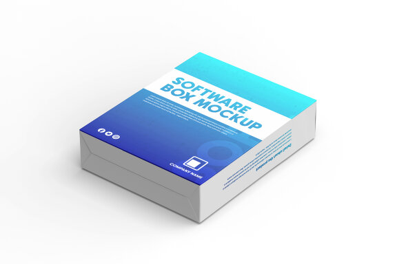 Software Box Mockup