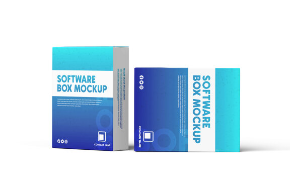 Software Box Mockup