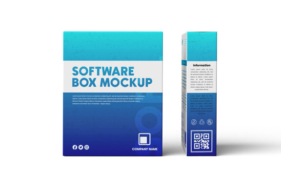 Software Box Mockup