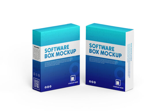 Software Box Mockup