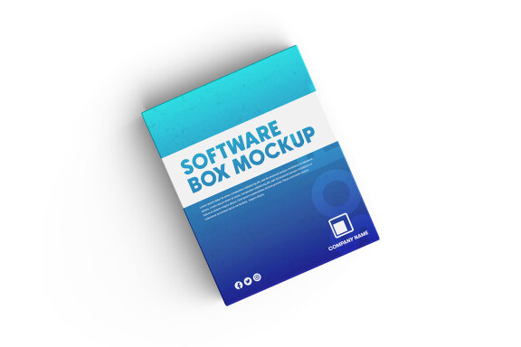 Software Box Mockup