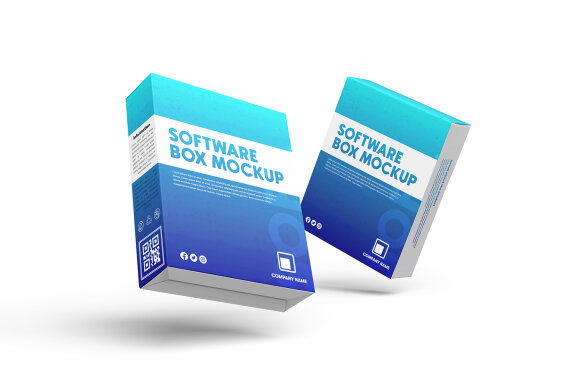 Software Box Mockup