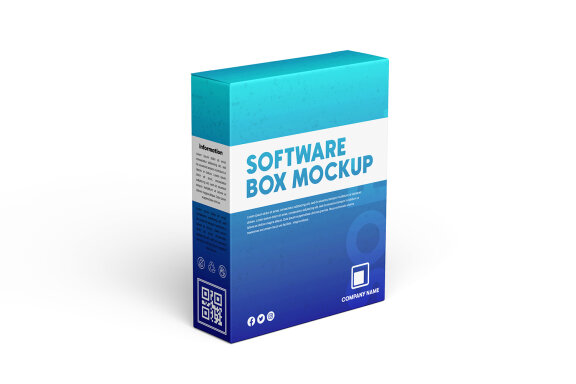 Software Box Mockup