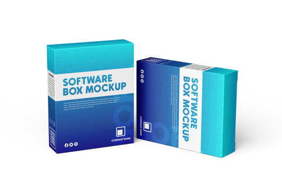Software Box Mockup