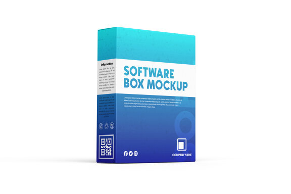 Software Box Mockup