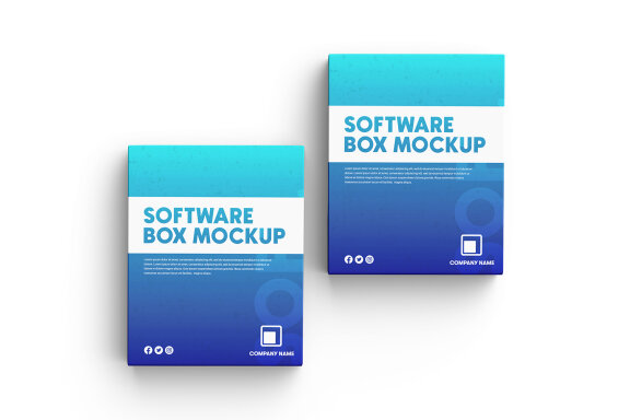 Software Box Mockup