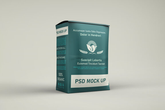 Flour Bag Packaging Mockup