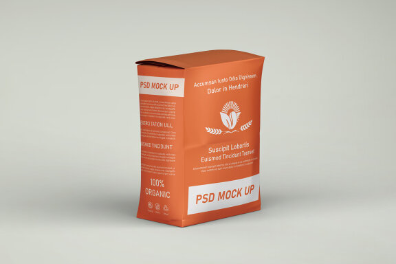 Flour Bag Packaging Mockup