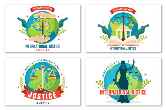 15 World Day for International Justice Illustration 