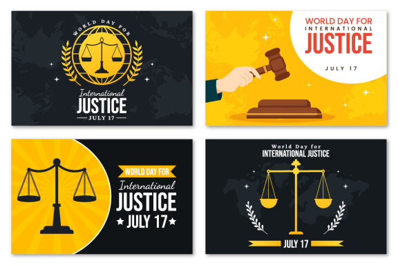 15 World Day for International Justice Illustration 