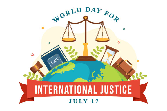 15 World Day for International Justice Illustration 