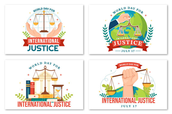 15 World Day for International Justice Illustration 