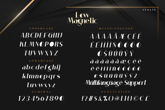 Low Magnetic
