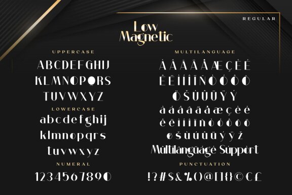 Low Magnetic