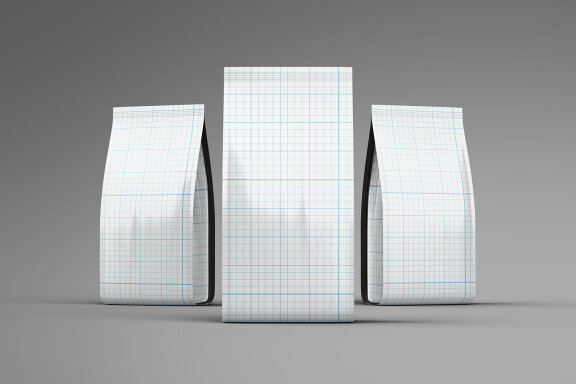Organic Food Container Packaging Bag Mockup 