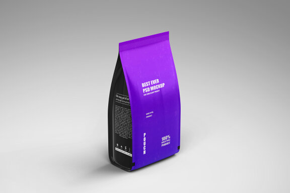 Organic Food Container Packaging Bag Mockup 