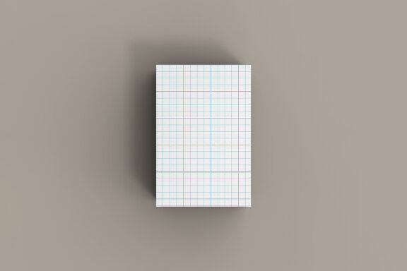Vertical Paper Soap Box Packaging Mockup