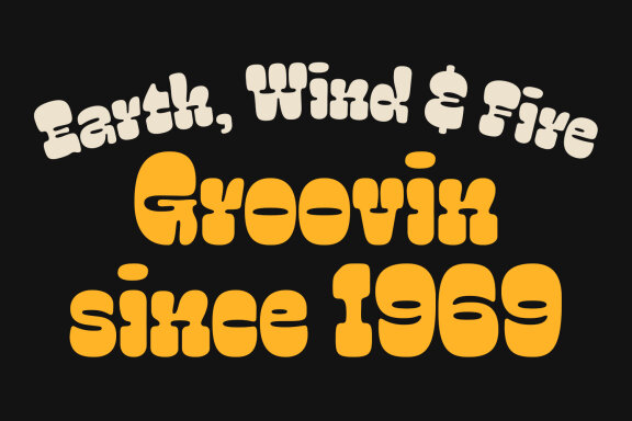 Broochy Groovy Typeface Display Font