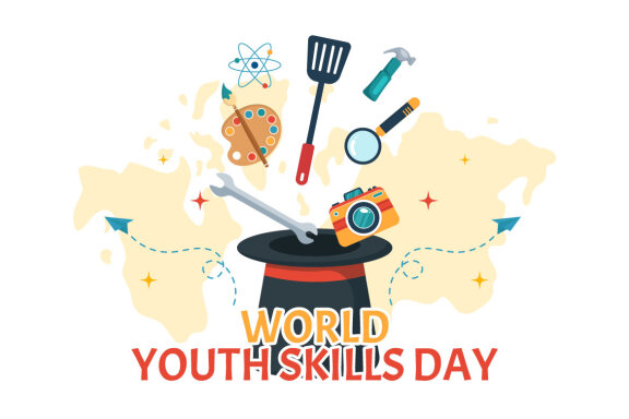 11 World Youth Skills Day Illustration
